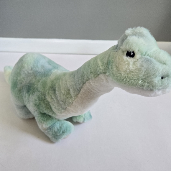 Fao Schwarz 12" Glow Brights LED with Sound Apatosaurus Dinosaur Toy Plush - Picture 2 of 11